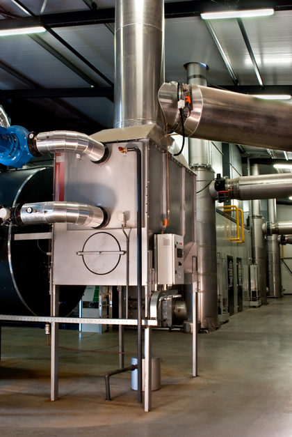 Flue gas condenser
