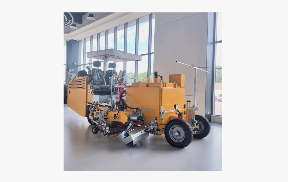 HW-660 Multi - functional Riding-type Thermoplastic Extrusion Marking Vehicle