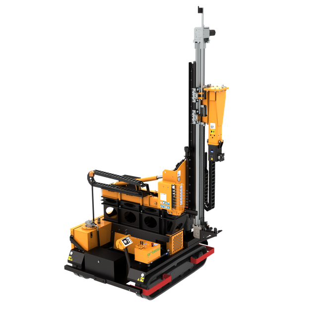 HD 45° Tracked pile driver
