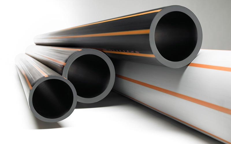 Pressure pipes made of PE 100 RC