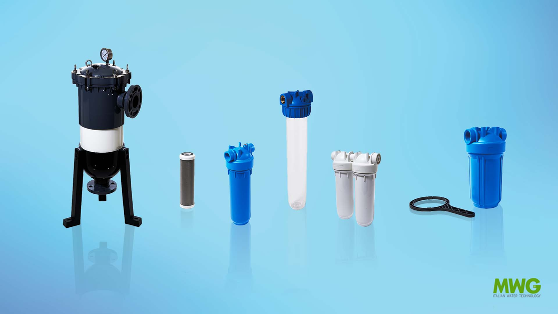 FILTER CARTRIDGES, FILTER HOUSINGS, AND POLYPHOSPH