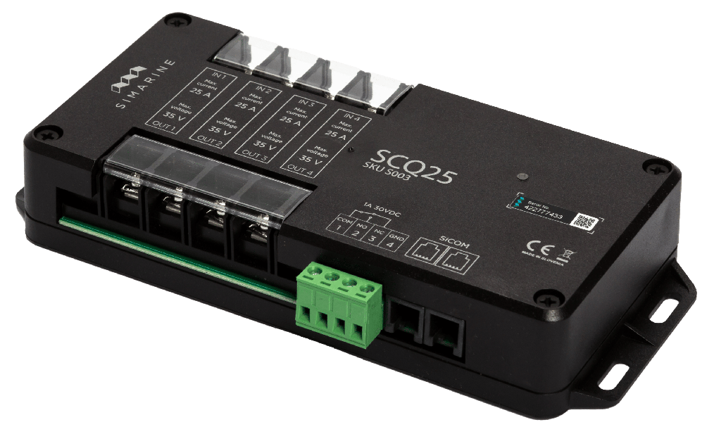 Quadro shunt modules SCQ25, SCQ25T and SCQ50