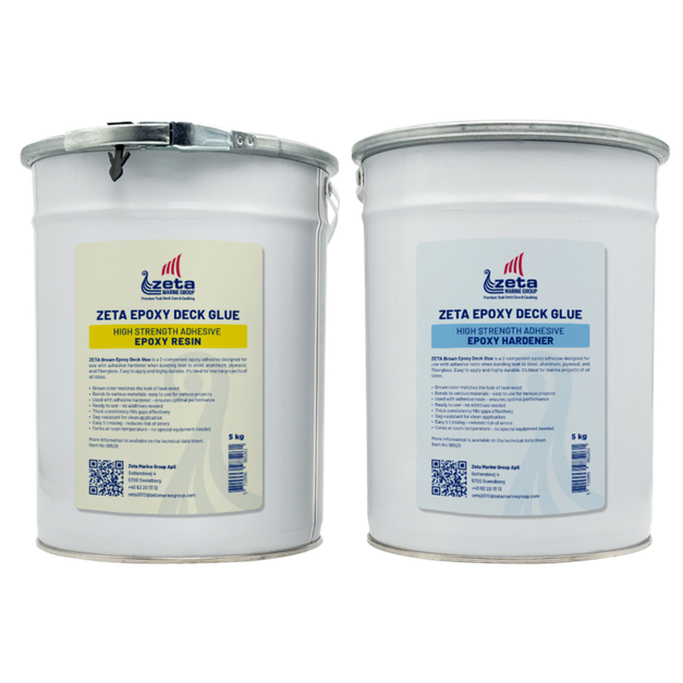 ZETA Brown Epoxy Deck Glue