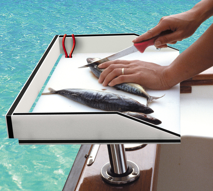 Bait/Filet Mate Table w/ Levelock Mount