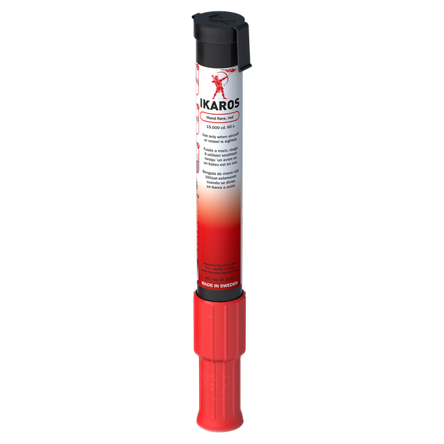 IKAROS Handflare red
