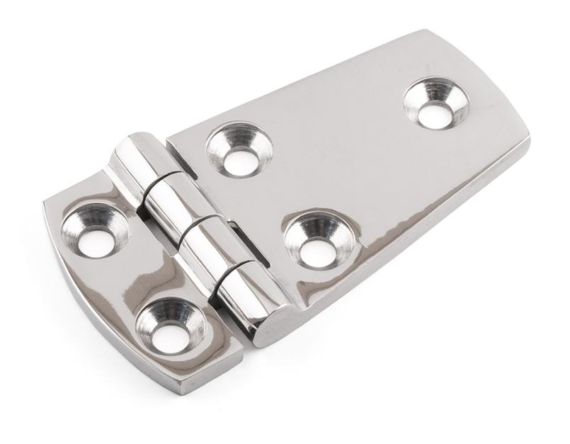 Offset Door Hinges - Light Type - 316 / A4 Stainless Steel