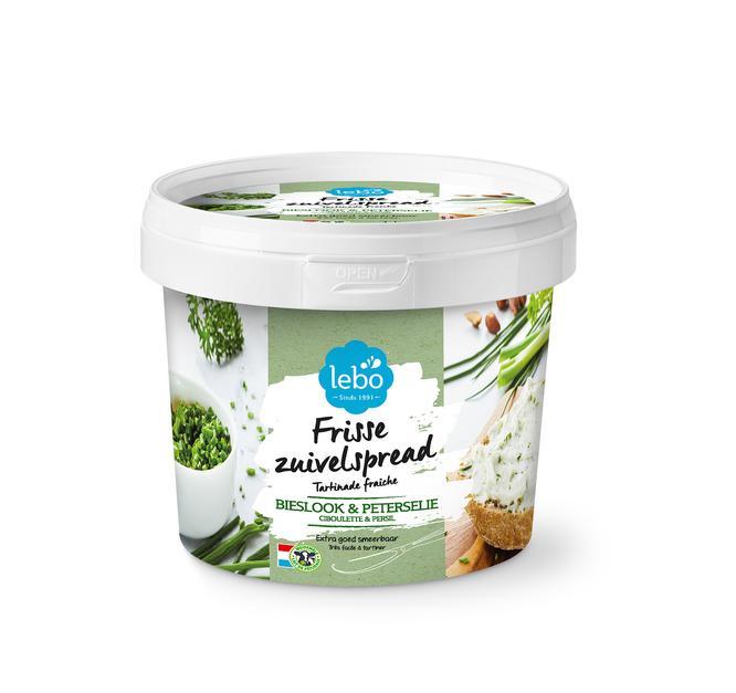 Lebo Frisse Zuivelspread Bieslook Peterselie