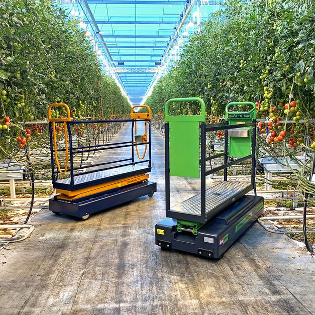 Pipe rail trolleys