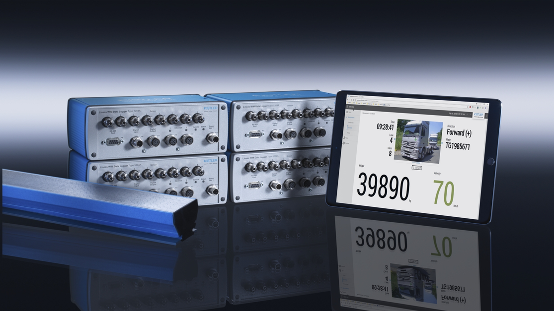 Lineas® WIM Sensors and Kistler WIM Data Logger