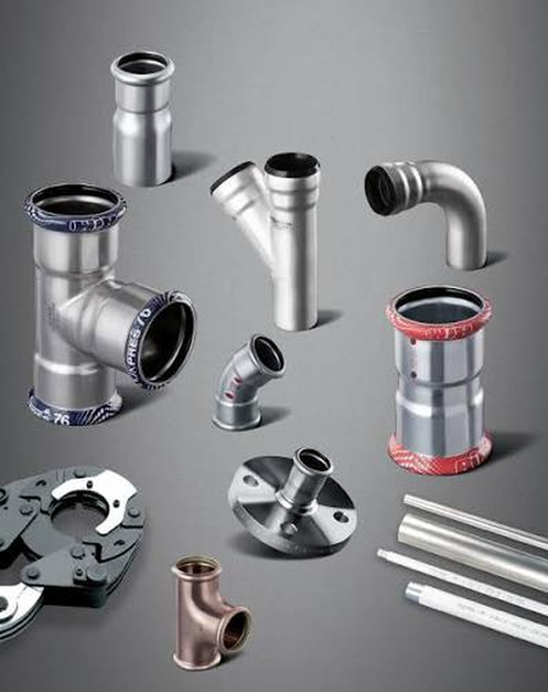 Raccorderie Metalliche pressfittings & pipes, class approved
