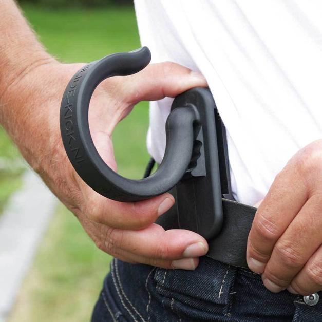 Slide-kick de multifunctionele veilige heuphaak voor slangen, snoeren en gereedschap