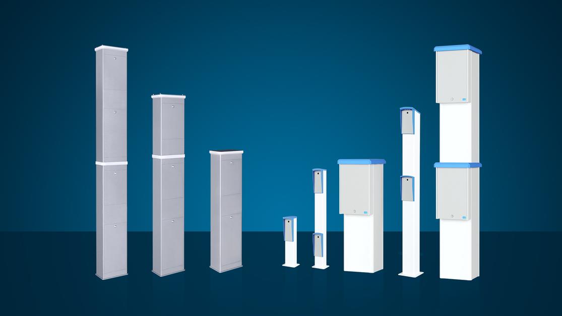 ELKA Housings and pillars