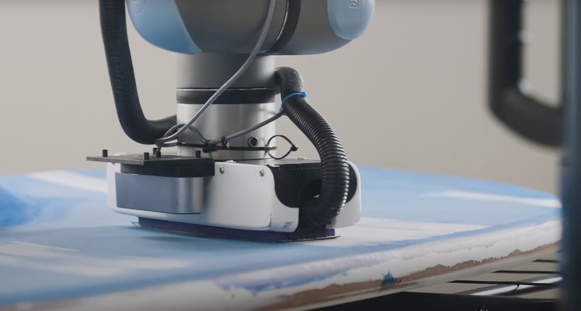 Viam Robotic Block Sanding System