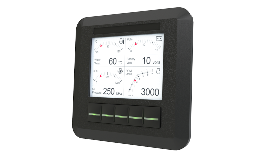 C3l - 3.5” Low Profile Colour display