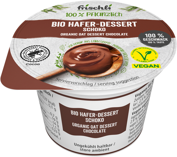 Organic Oat Dessert Chocolate