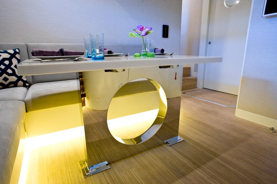 coffee table and dining table