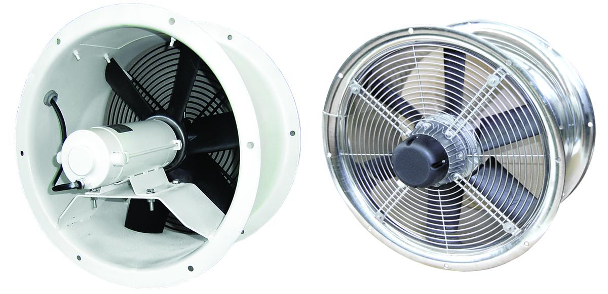 BLOWERS, CENTRIFUGAL AND HELICOIDAL