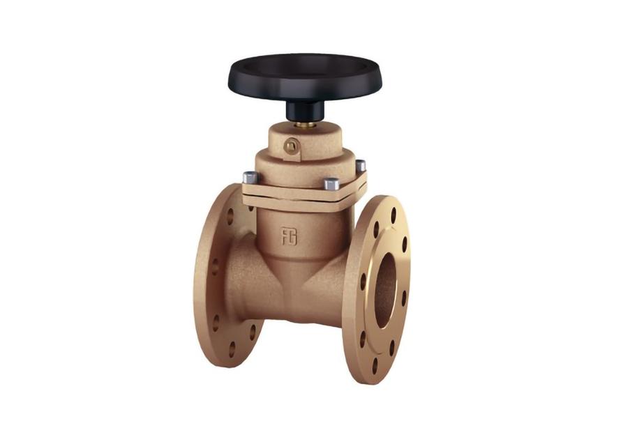 "Non stick" valve with PN6/PN16 flanges "Alex" full flow (Art. 2275)