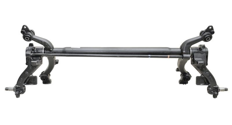 Rear axle Peugeot 206, 206+ hatchback (1998-2013) – drums, ABS (Universal), Art. no. ANT-2BA2
