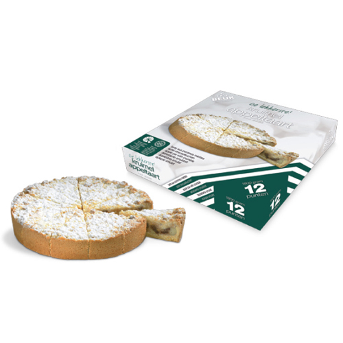BEUK Kruimel Appeltaart 1800g 12 Punten
