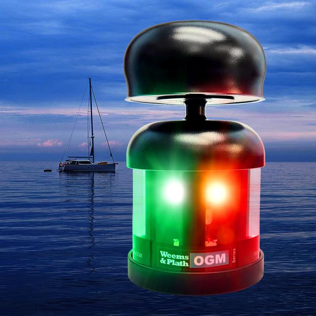 BRIGHTWind - Ultrasonic Wind Sensor & TriColor/Anchor LED Navigation Light