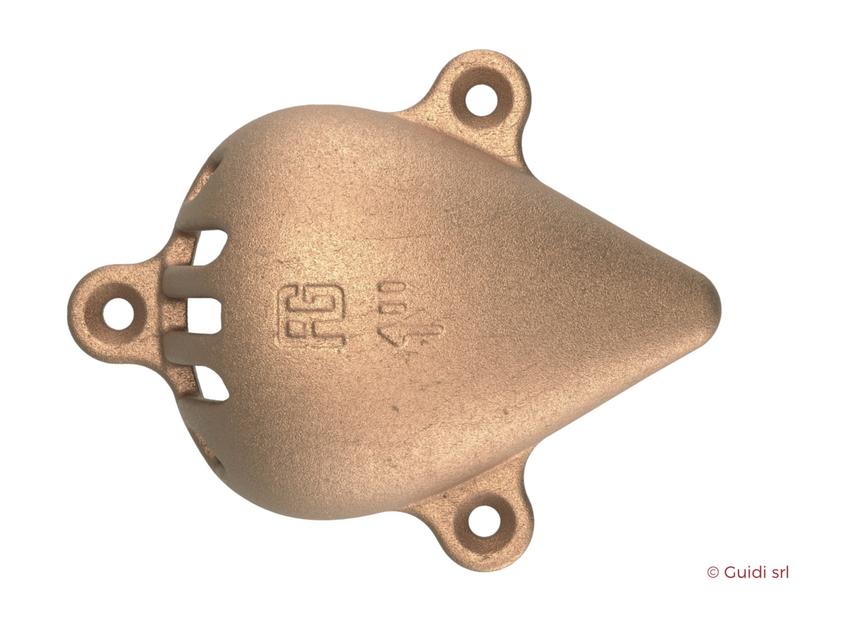Water inlet "goccia" series (Art. 1262) - Bronze