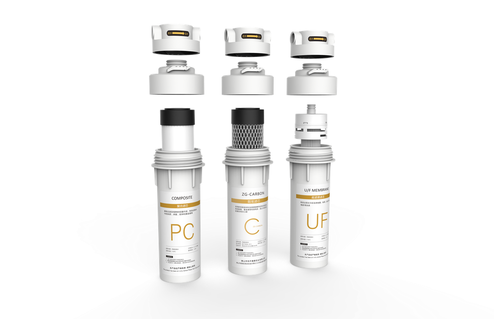 Housing for filtere cartridge