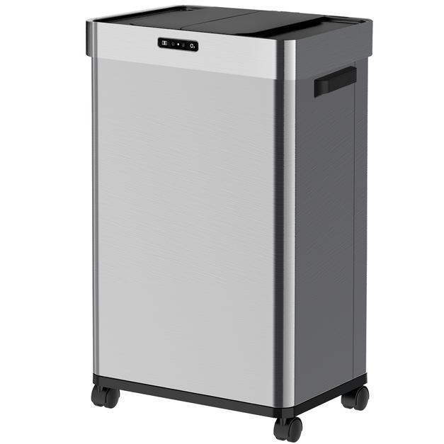 DOUBLE OPEN SLIDING SENSOR BIN