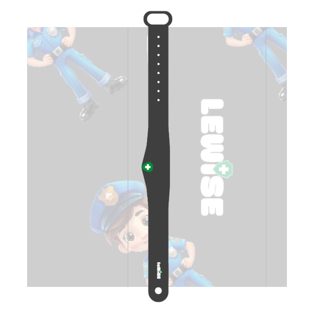 Ace Themed Wristband - Black - Original