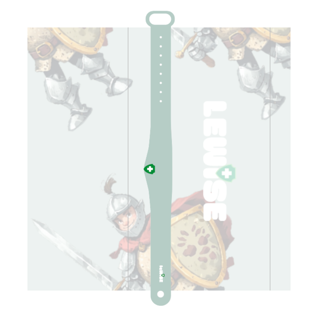 Brave Themed Wristband - Green - Original