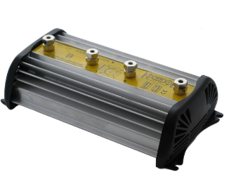 Battery isolators 2×140 amp.