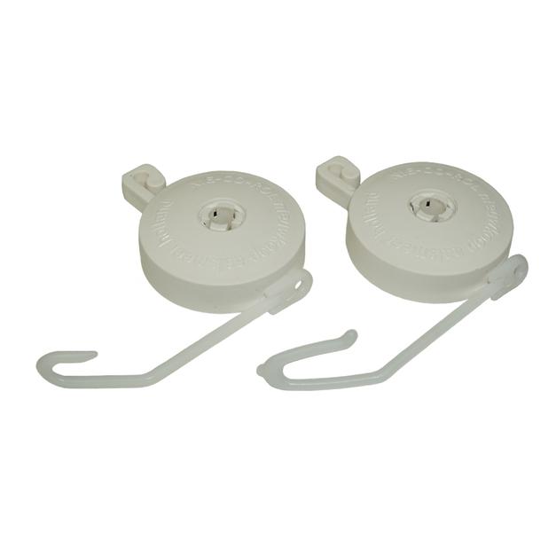 Nie-co-rol MAXI with small or large hook WHITE, per 500 pieces, NR1000/NR1010