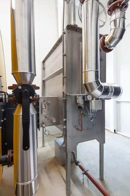 Flue gas condenser