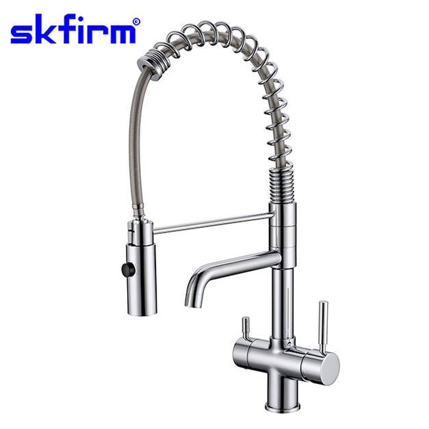 Three way faucet