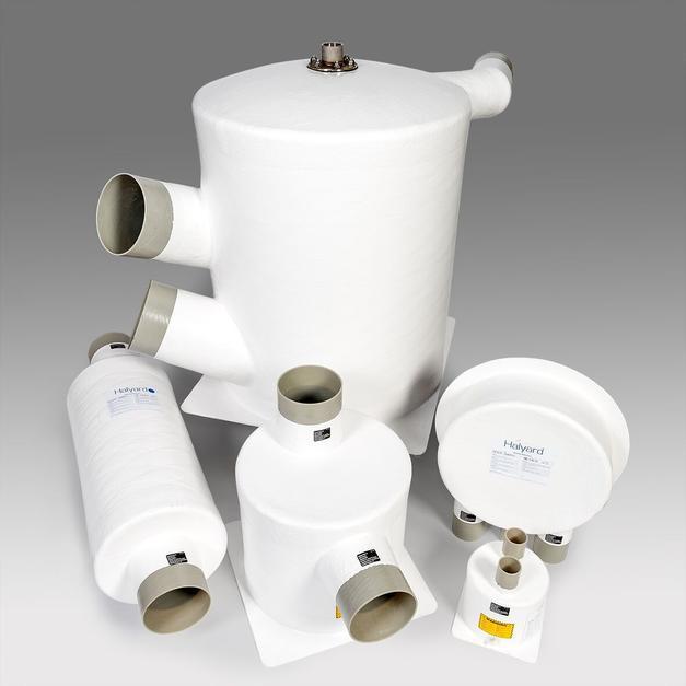 Halyard GRP Silencers, Separators & Connectors
