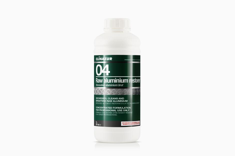 NEW ! Clinazur 04 Raw aluminium restorer