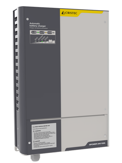 HPOWER Battery chargers standard or marine type-approved