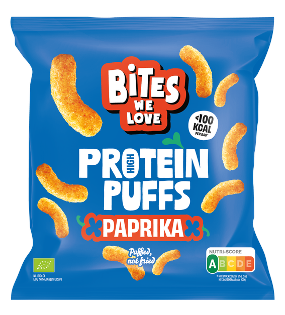 Protein Puffs Paprika 75g BIO