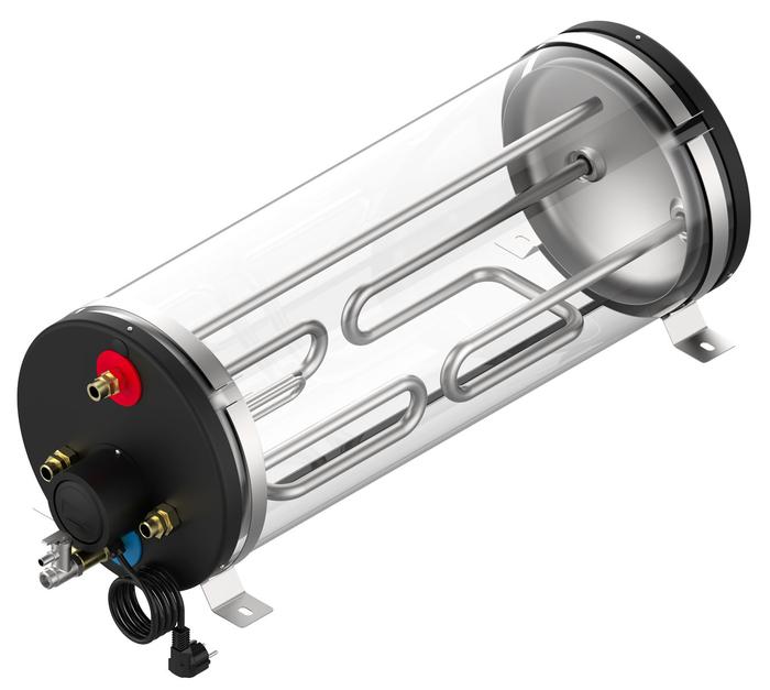 BR RANGE - TWIN COIL - INOX TANK