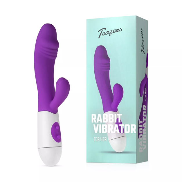 EasyToys Tarzanbocht Vibrator - Paars