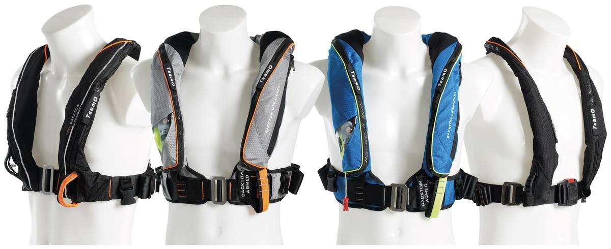 TeamO Patented BackTow Lifejackets