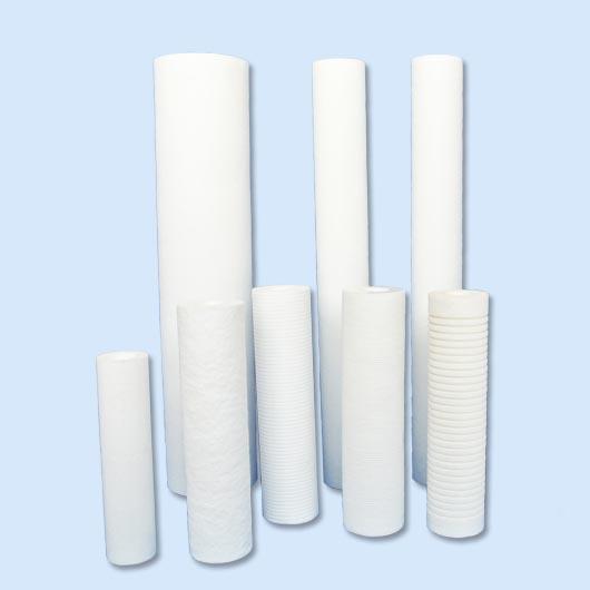 Depth melt-blown filter cartridge