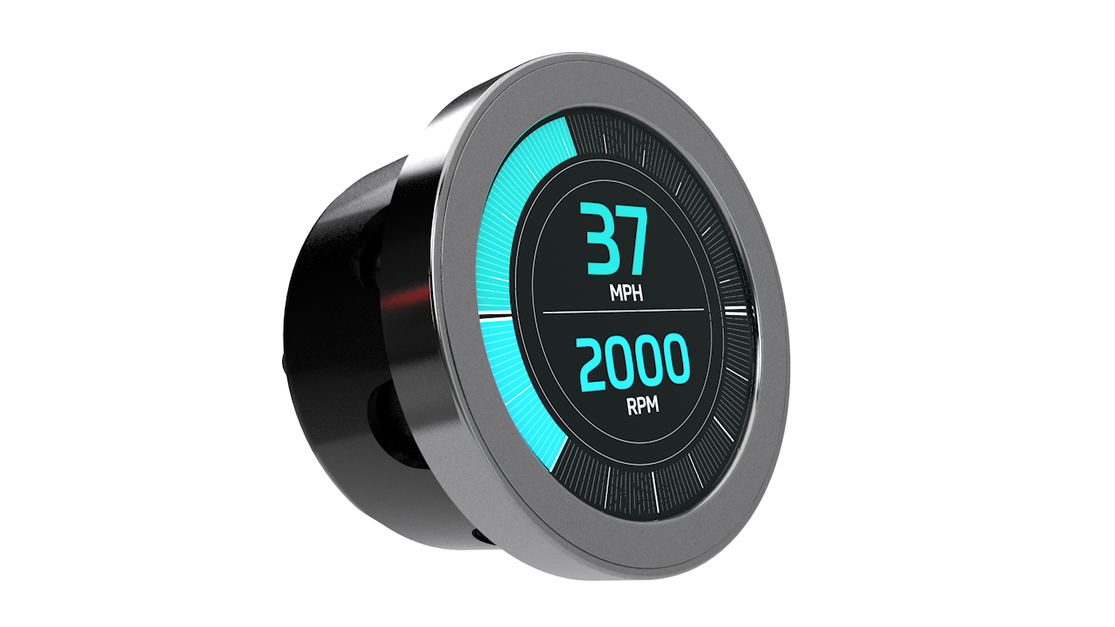 R3 - 3” fully round, edge-to-edge, touch screen display