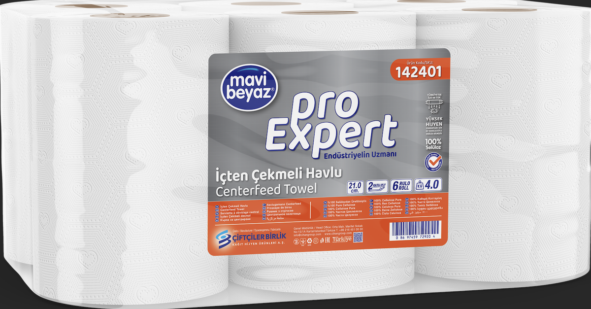 Mavi Beyaz Pro Expert Centerfeed Towel 4 KG