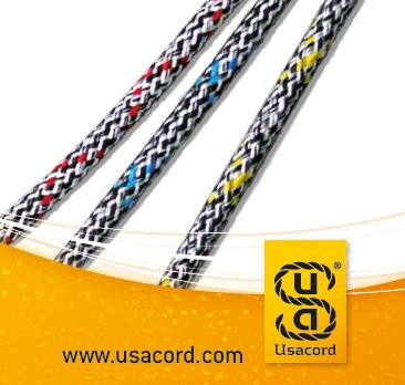 Usacord Mutafo halyards / sheet ropes coated