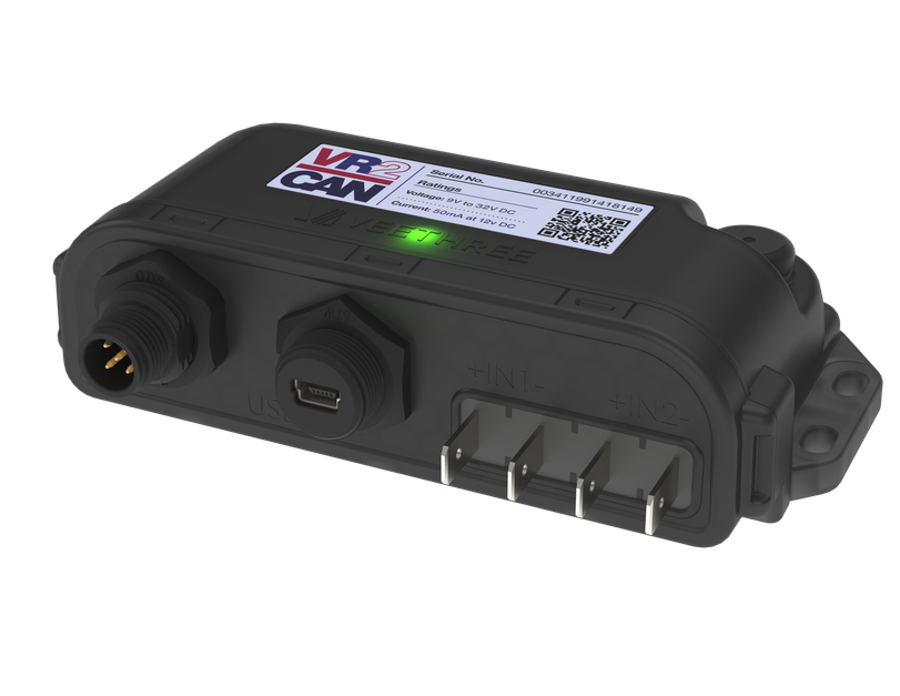 VR2CAN - Dual Sender Interface