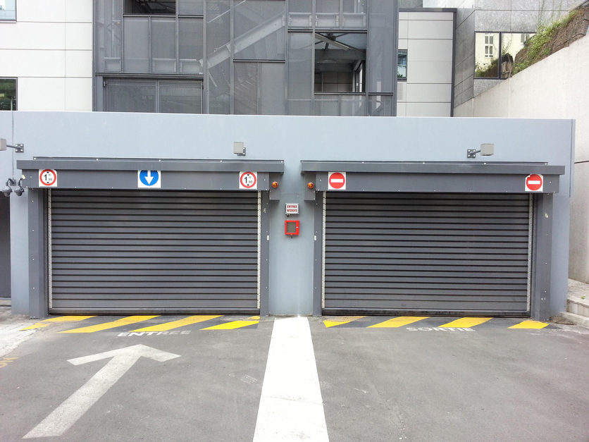 High-speed spiral door parking systems EFA-SST® PS