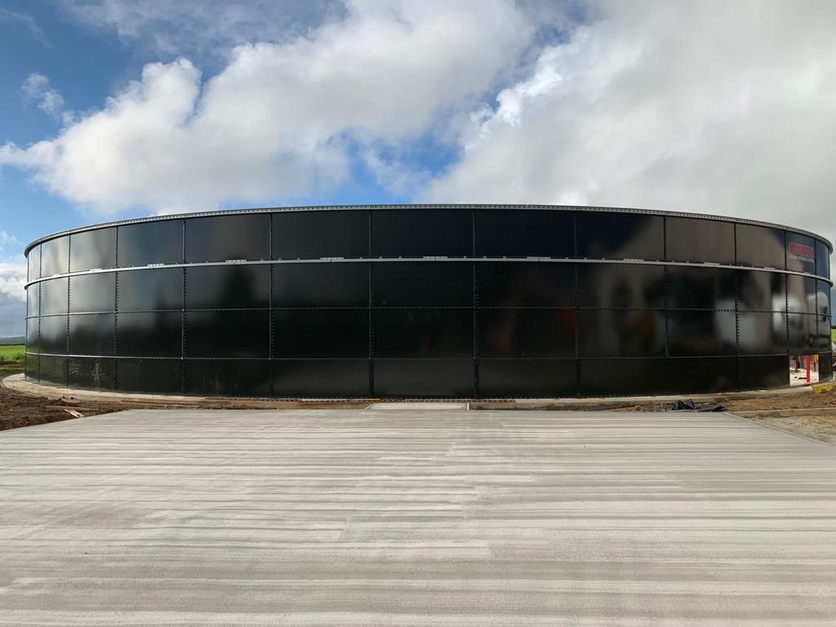 Glass fused to steel (GFS) tanks