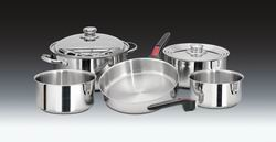 10 Piece Professional Series Nesting Cookware Set