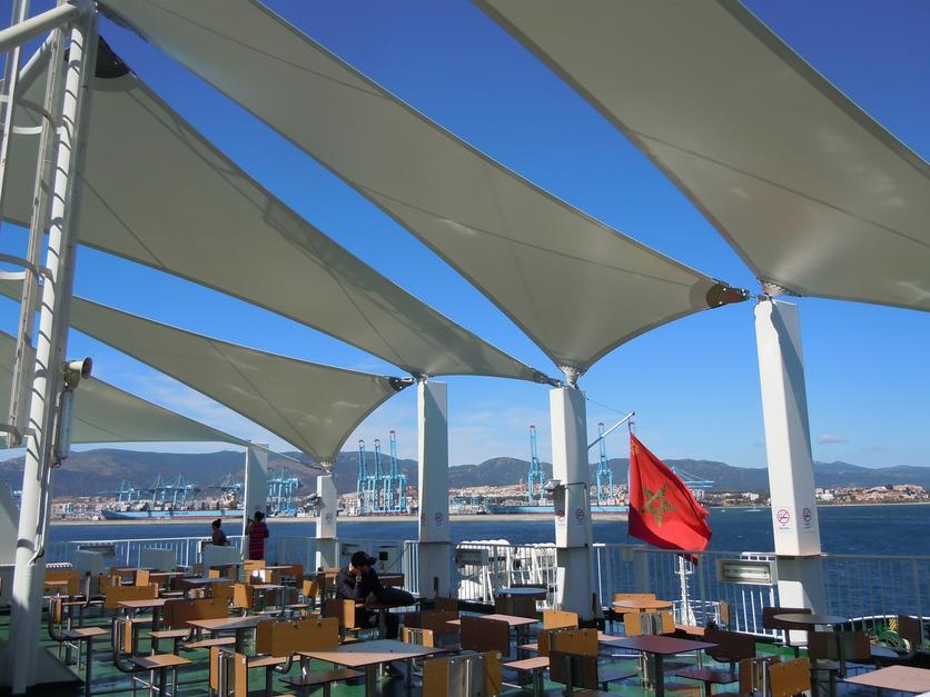 Shade Awnings for Ferry